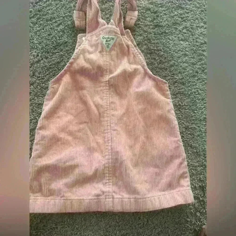 Pink Girls Corduroy Skirtall .